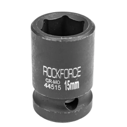 Головка ударная 15мм (6гр.), 1/2'' RockForce##Rock FORCE RF-44515