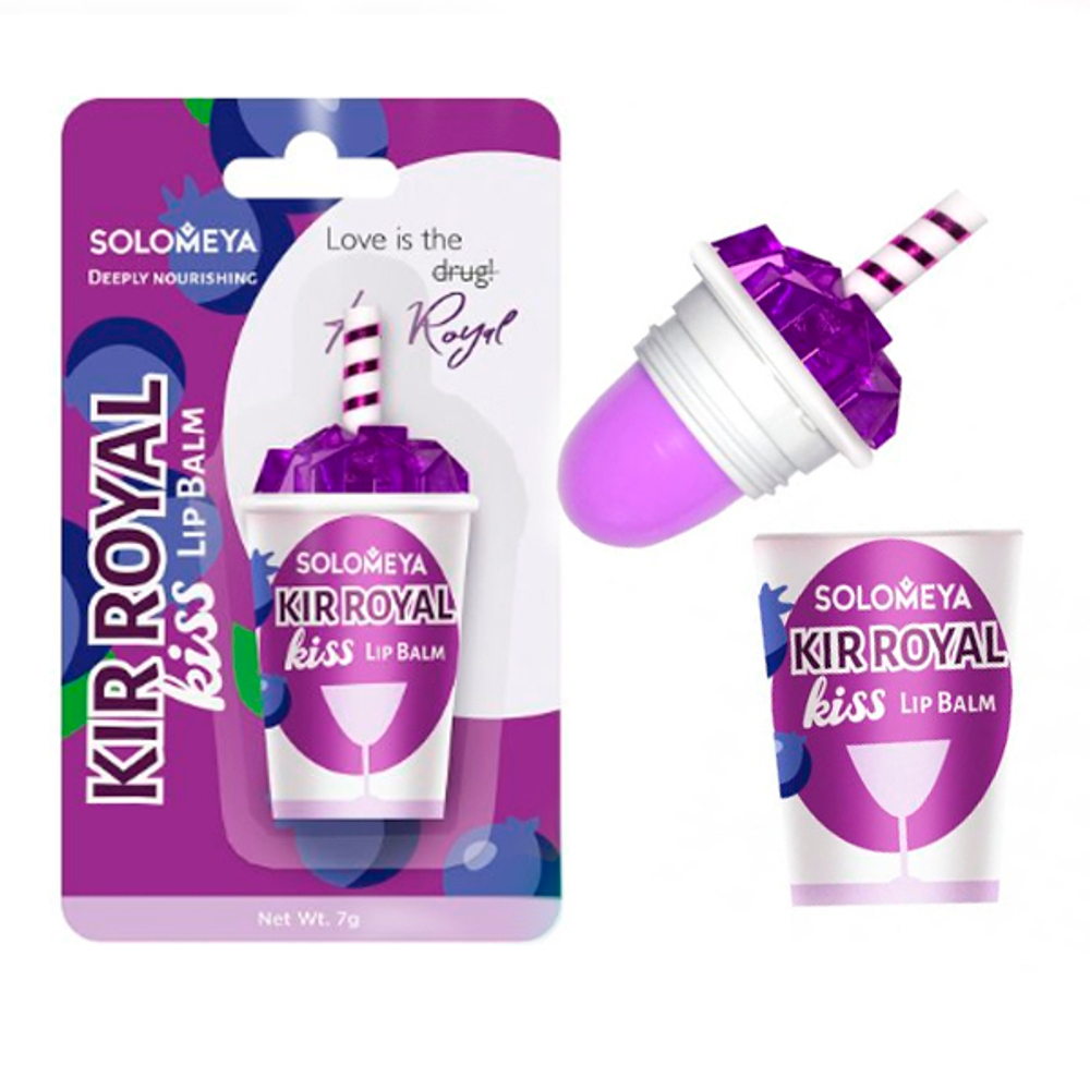 Solomeya Lip Balm Kir Royal Kiss бальзам для губ