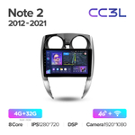 Teyes CC3L 10,2"для Nissan Note 2012-2021