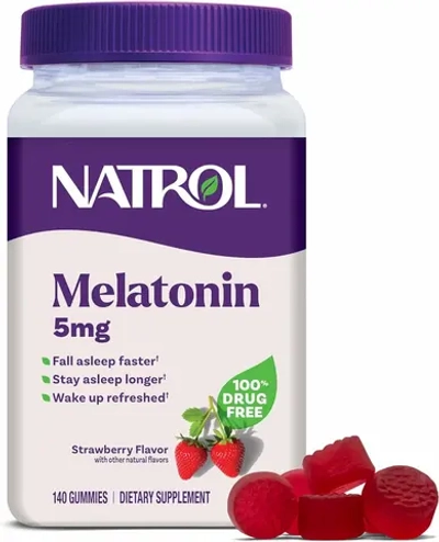 Антиоксидант Natrol Melatonin 5 мг 140 gummies