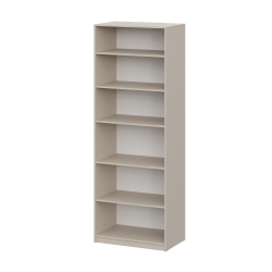 Шкаф распашной с наполнением (5 полок) ШК 5 (800), Меланж