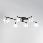 Citilux Вирта CL139165 Люстра потолочная Чёрная Матовая