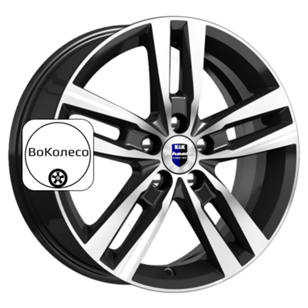6,5x16/5x112 ET46 D57,1 Rassvet-оригинал (КС868) Алмаз черный SK K&K