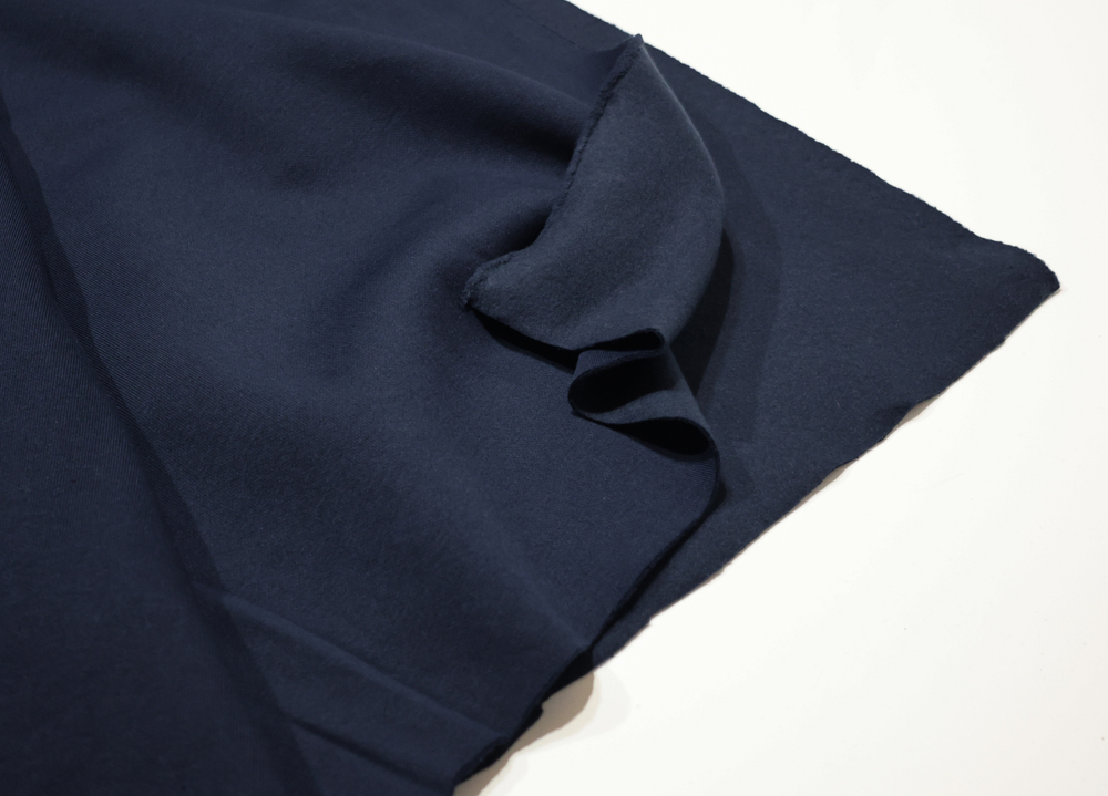 ТЕМНО-СИНИЙ - Футер 3х-нитка НАЧЕС СТРИЖЕННЫЙ, компакт пенье (КРВ645 Елена) УЦЕНКА!