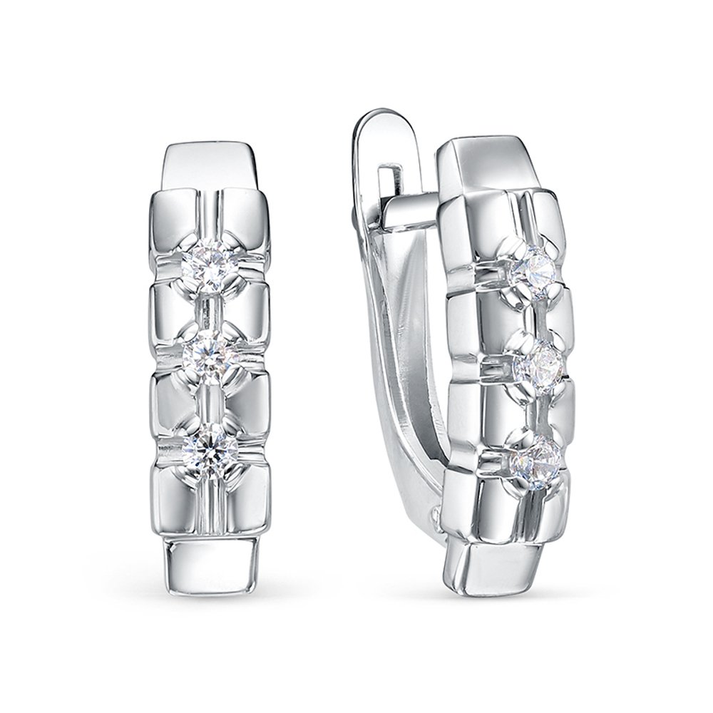 Серьги из серебра 925 пробы