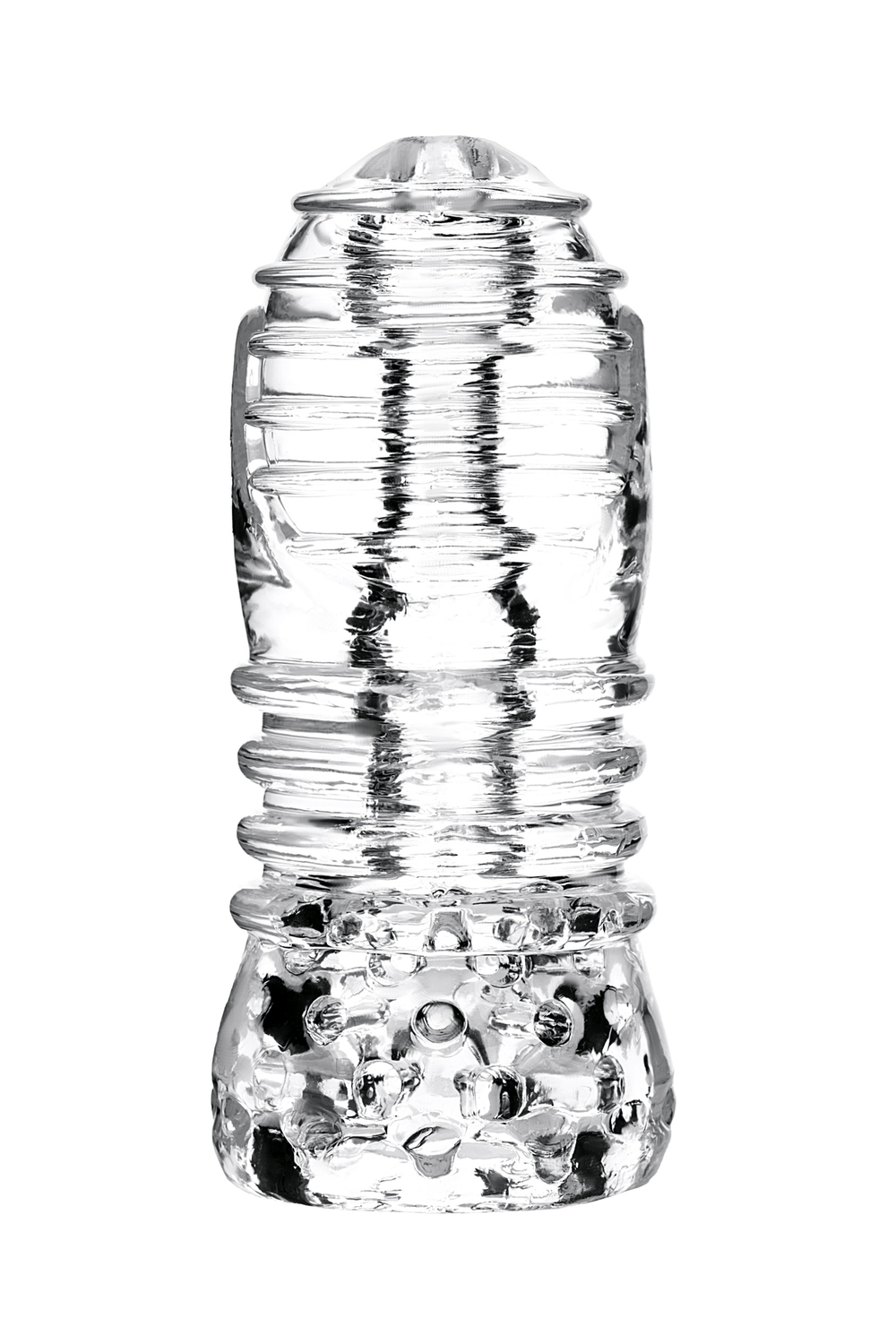 Мастурбатор нереалистичный Lingam by TOYFA Savitri, TPE, прозрачный, 14 см