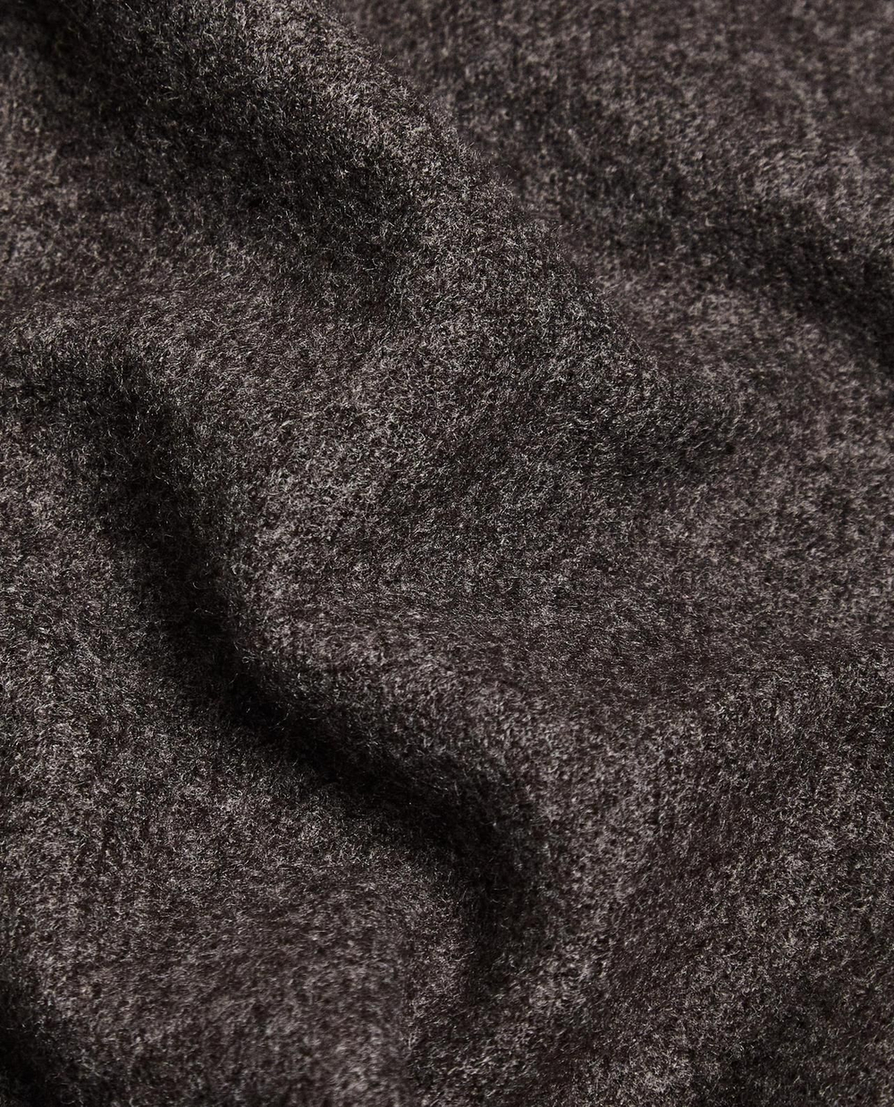 Zara Home - Декоративный плед с бахромой, серый, 220x240 см