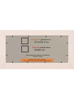 Рамка для постера и фотографий 20x50