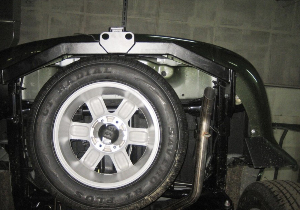 Фаркоп под квадрат для Great Wall Hover H5 , GW Safe , Haval H5, 2010-, Бизон.FA 0595-E