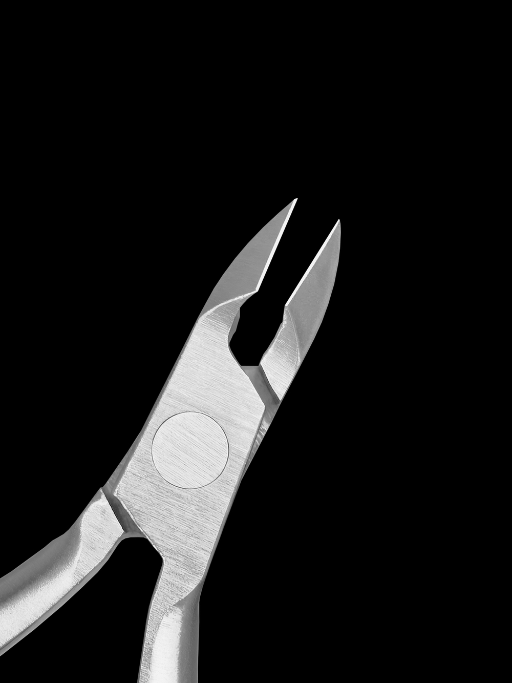 Кусачки для кожи со спиральной пружиной, длина режущей кромки 7 мм