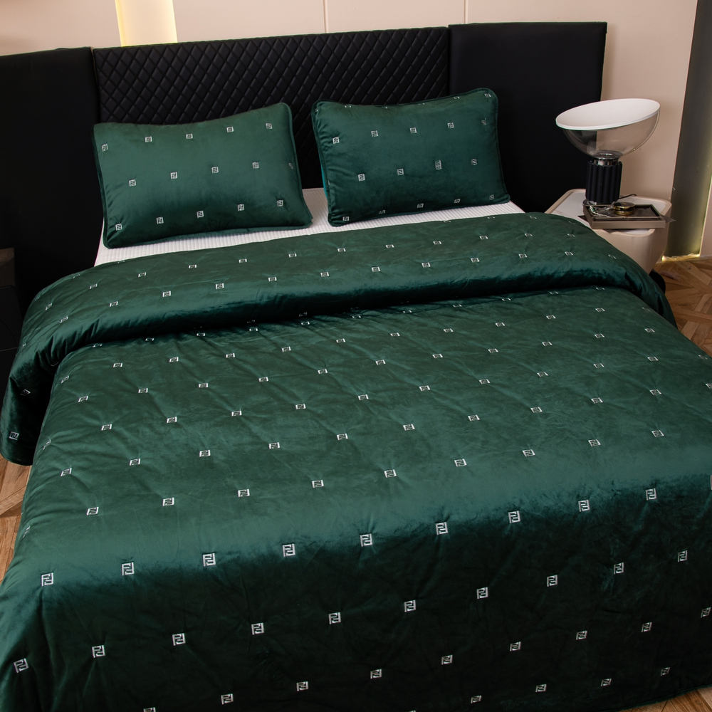 Велюровое покрывало Grande/Грандэ OVS002