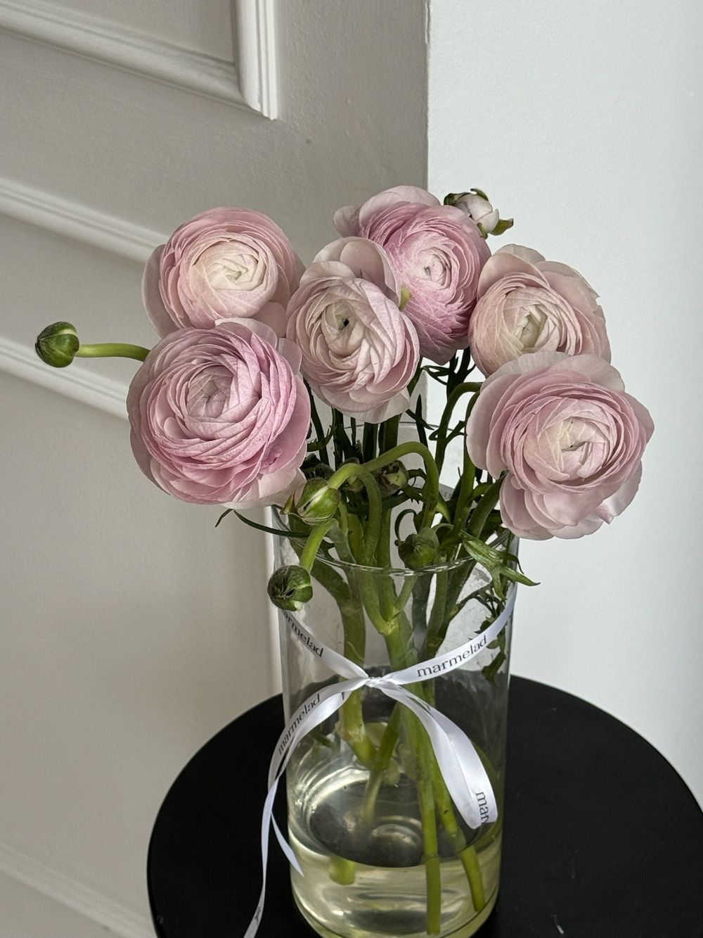 Ранункулюс в лавандовом оттенке