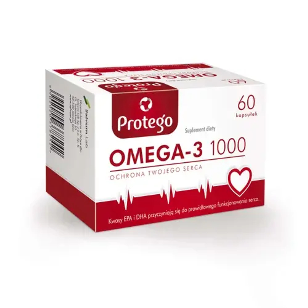 Протего Омега-3 1000 - 60 капсул