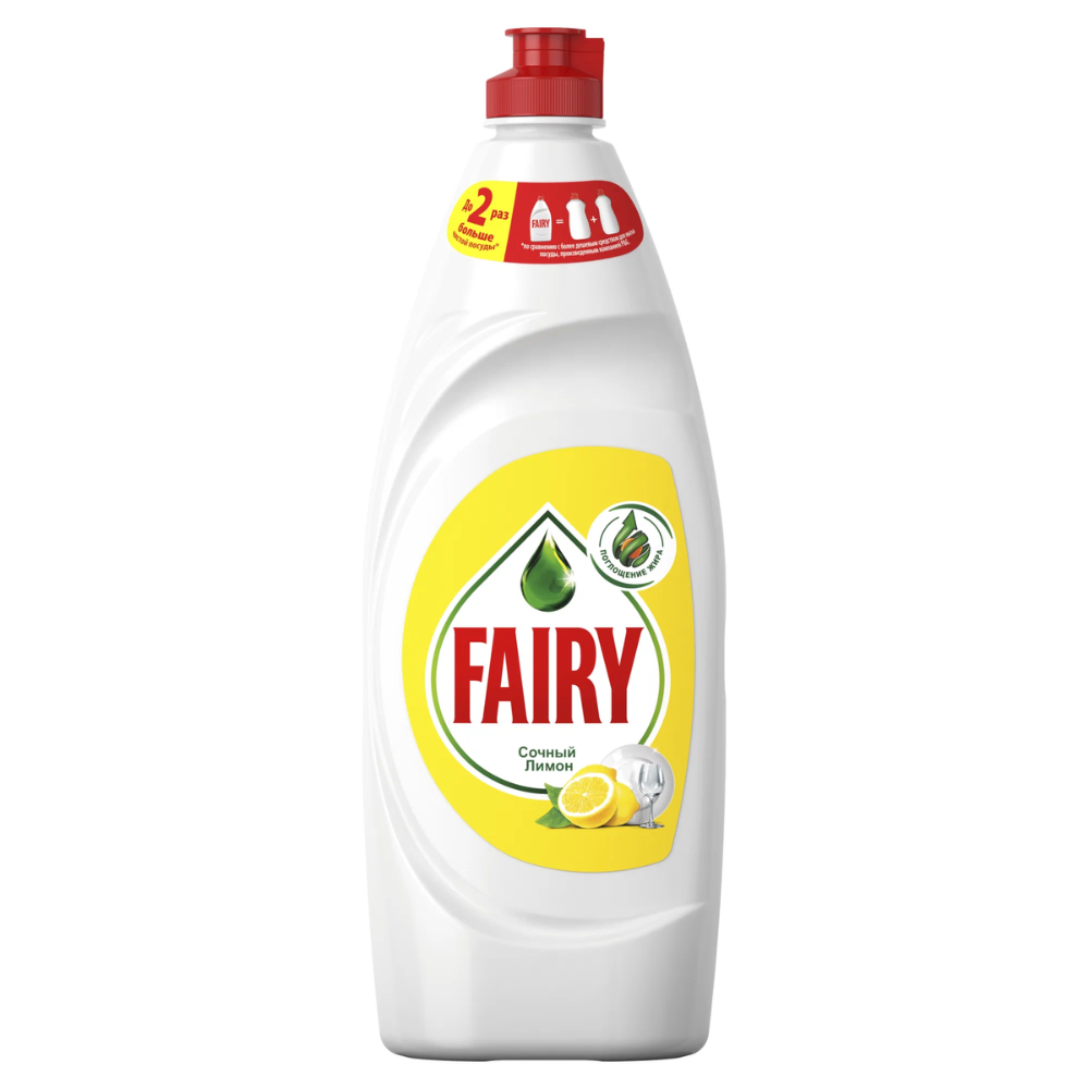 Средство для мытья посуды Fairy Сочный лимон 1350 мл
