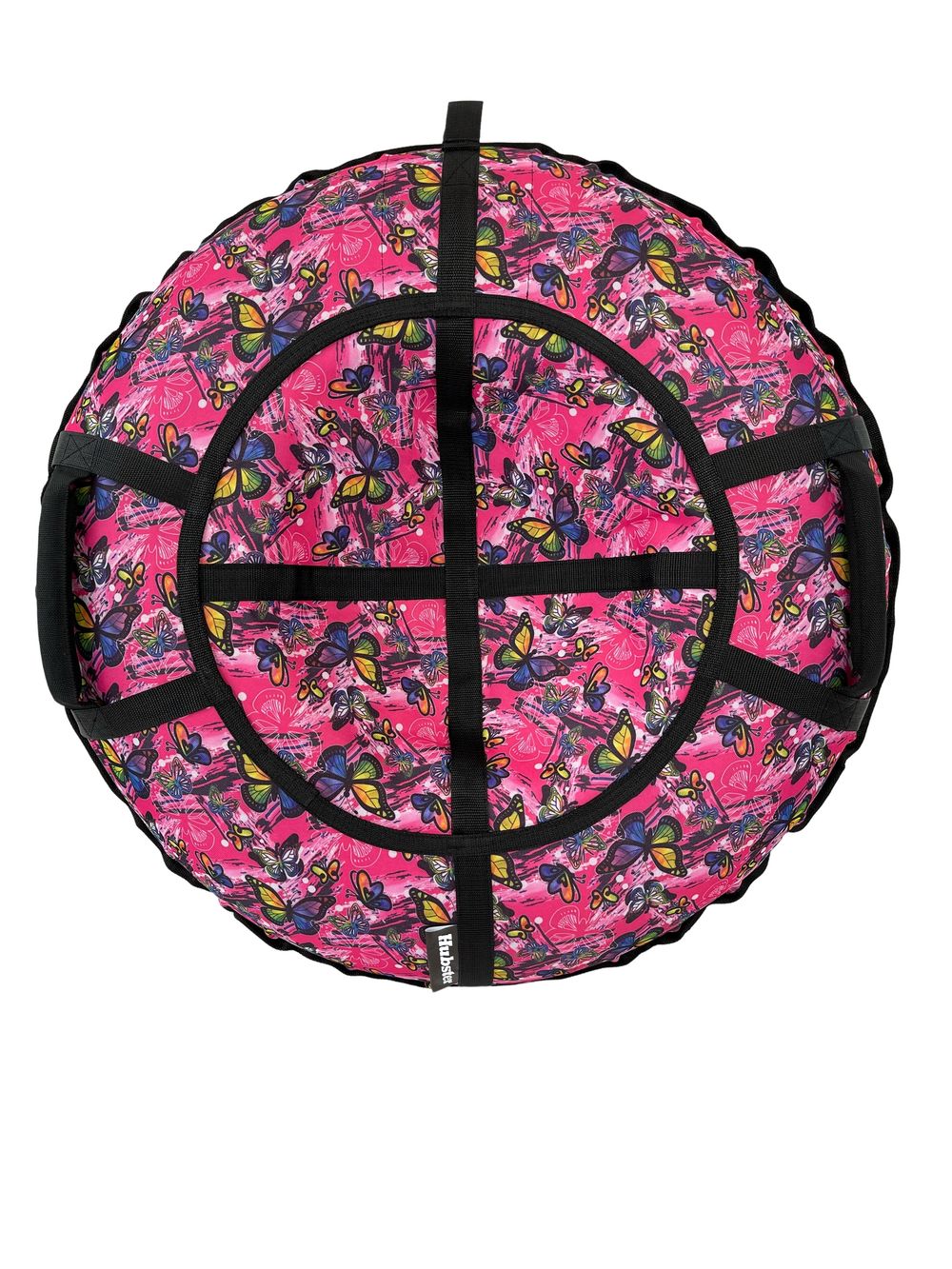 Тюбинг Hubster Люкс Pro S Махаон розовый