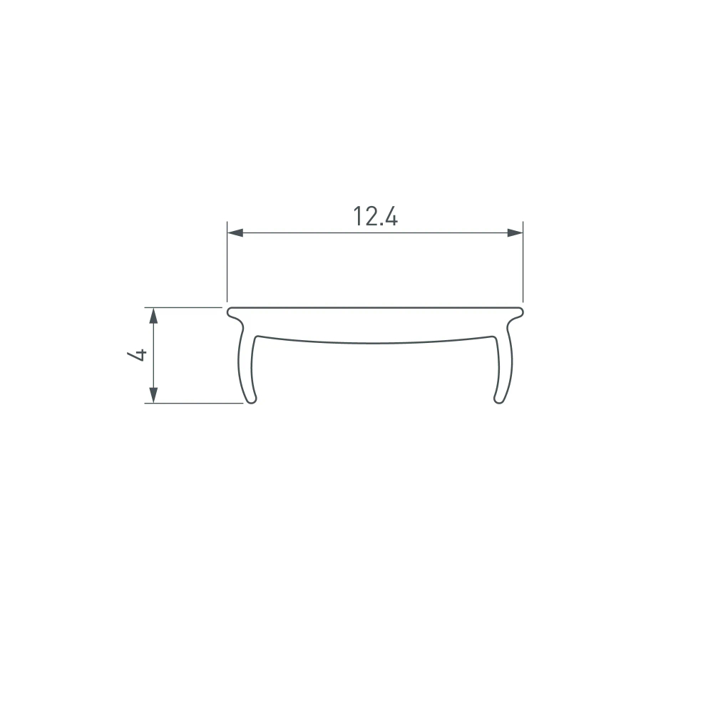 Экран MAT-L-BLACK-3000 черный для PDS, MIC (Arlight, Пластик) 033686