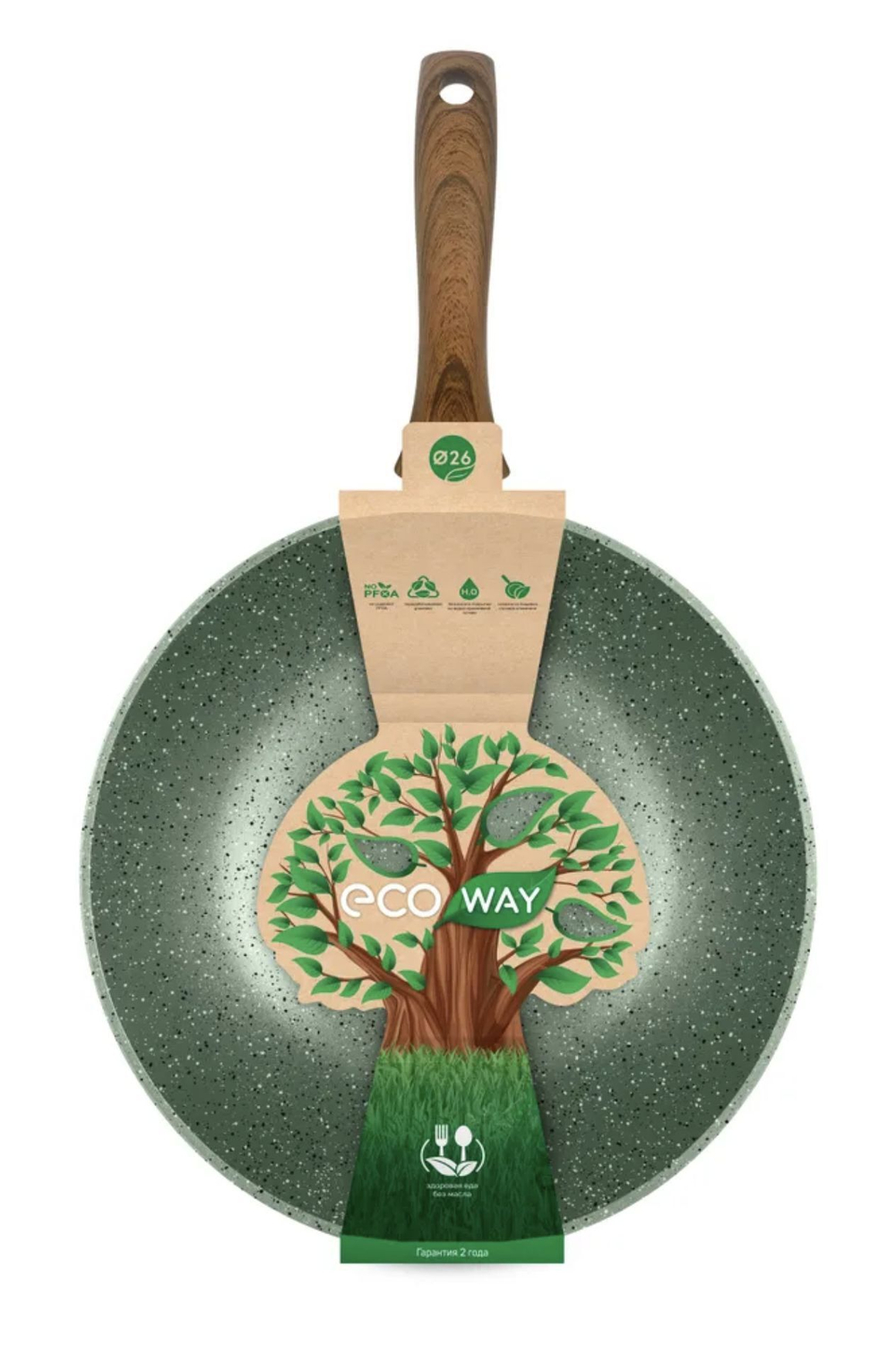 Сковорода вок 26 ECO WAY