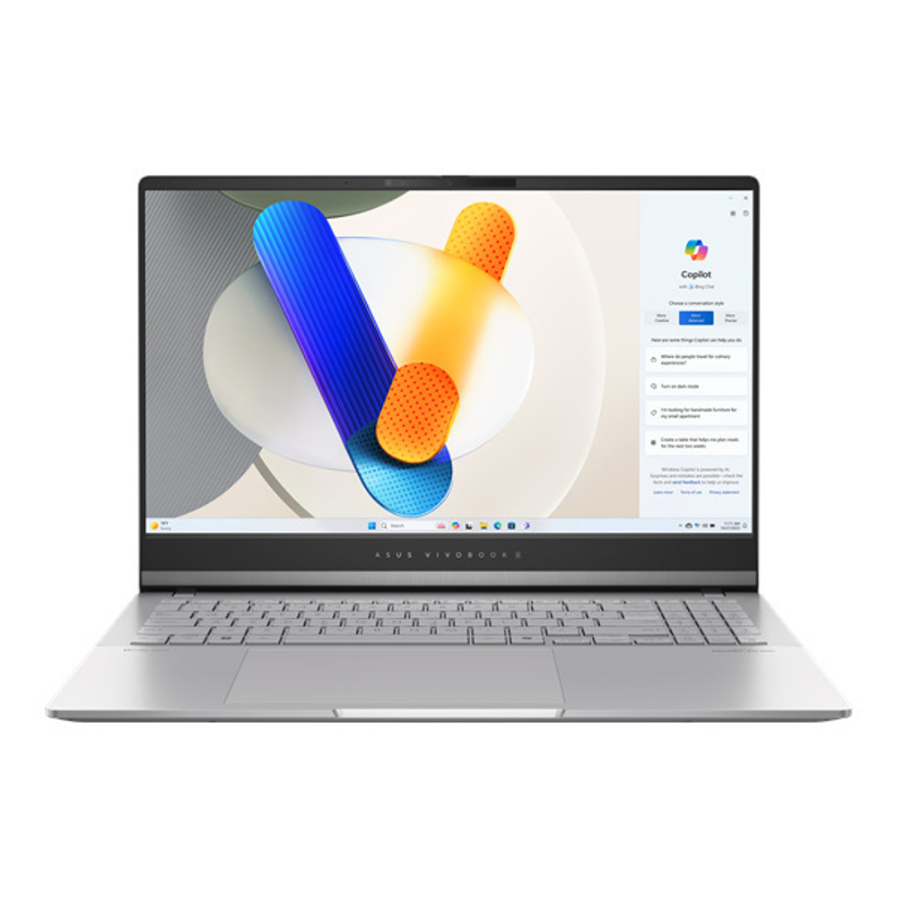 Ноутбук  ASUS Vivobook S 15 M5506NA-MA013 15.6 ", Ryzen 5, 16 Гб RAM, 1 Тб SSD, Radeon Graphics, Серебристый