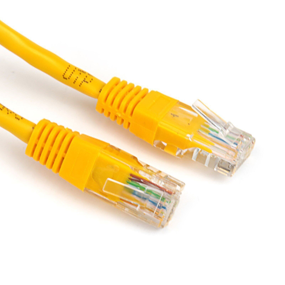 Патч-корд Ripo UTP Cat 5E, RJ45, 1 m (желтый)