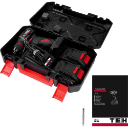 Аккумуляторная дрель TEH TDBL320-2B