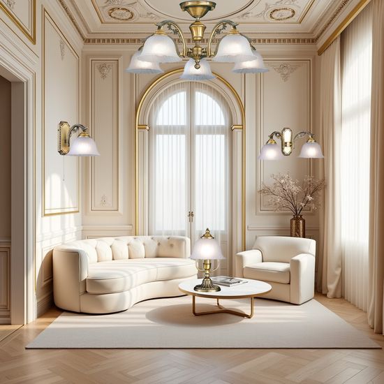 Потолочная люстра Reccagni Angelo PL.2720/5