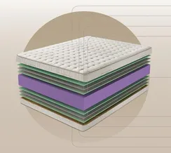 Ортопедический матрас Oasis 180х200 см, твердый