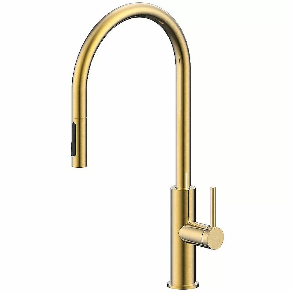 Смеситель для кухни Paulmark Senso Se215180-LG светлое золото