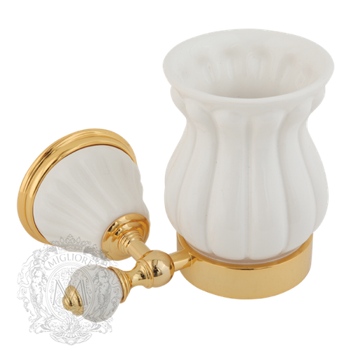 Стакан Migliore Olivia ML.OLV-60.602.DO.DO Золото/золото настенный