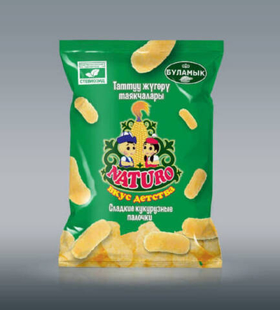 Кукурузные палочки NATURO 50 г.