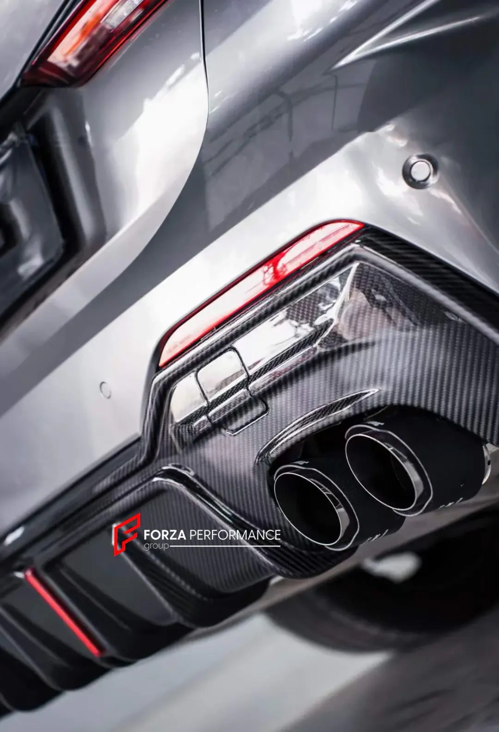 Карбоновый диффузор заднего бампера для BMW 4 серии G22 G23 2020+ БМВ