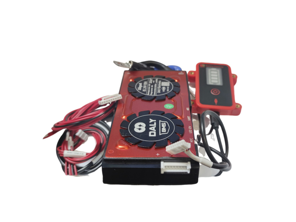 Плата контроля BMS Smart LiFePO4 8S 24V 80A
