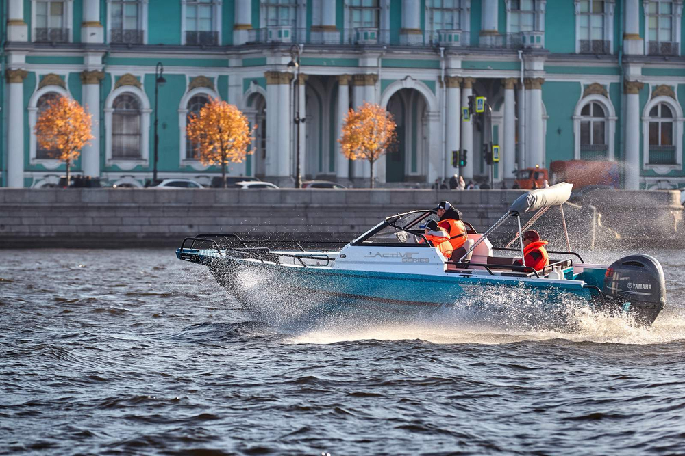 Алюминиевый катер BERKUT Active DC