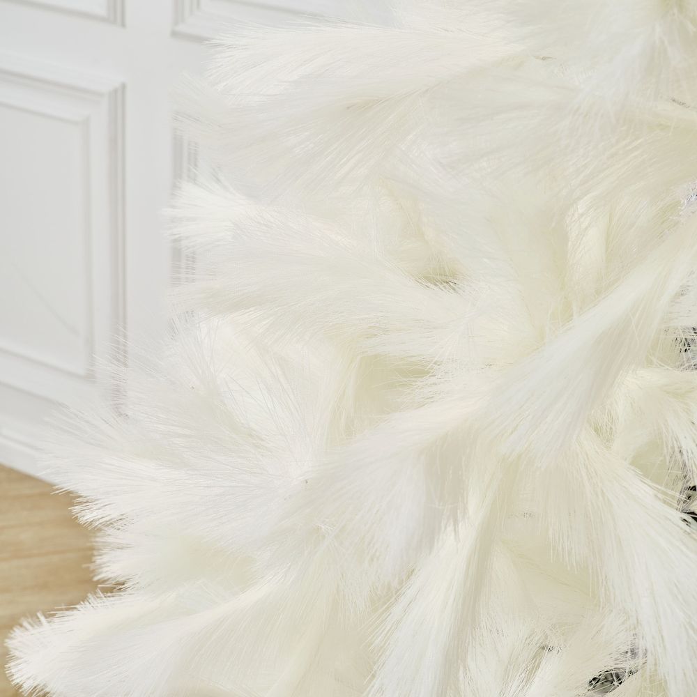 Искусственная белая елка «White Charm» (ветки из пампасной травы) от 2,1 м до 2,4 м