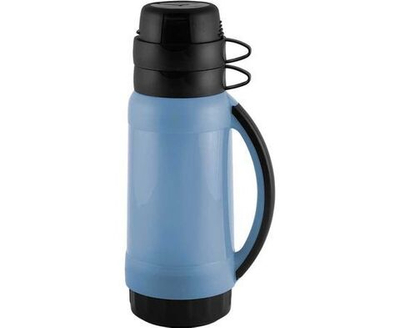 Термос ACQUA 1,8л, стеклянная колба, пластик.корпус, 2чашки, 8240 Mallony