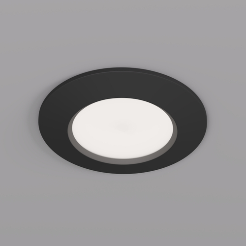 DK3016-BK Встраиваемый светильник влагозащ., IP 65, 50 Вт, GU10, черный, алюминий