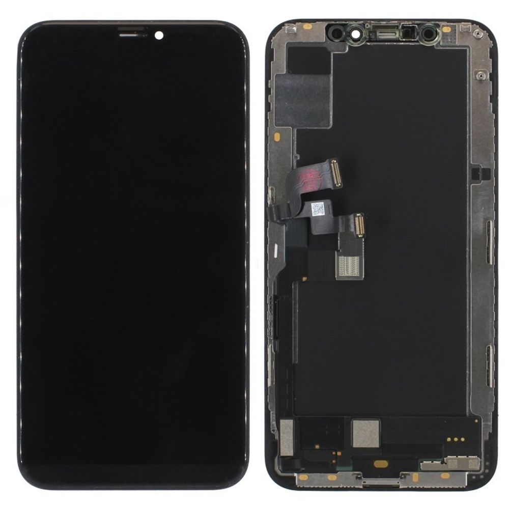 Дисплей для iPhone Xs в сборе с тачскрином Черный - OR