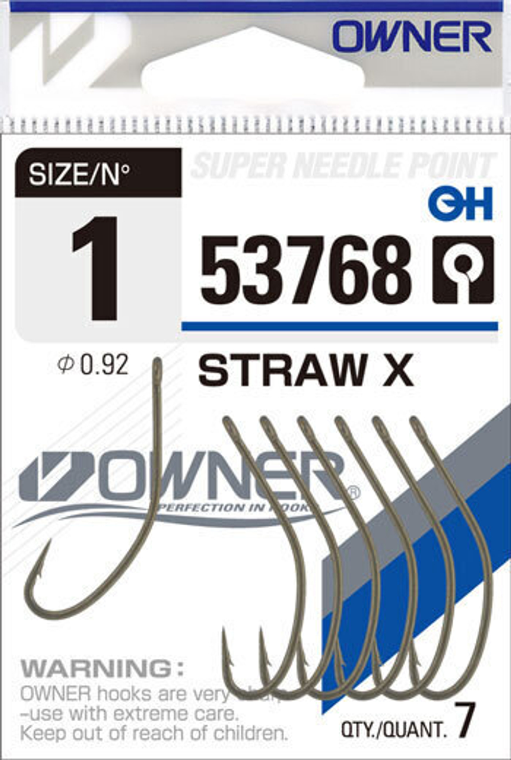 Крючок Owner 53768 №01