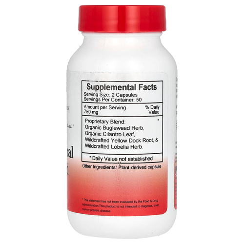 Christopher's Original Formulas, смесь тяжелых минералов и женьшеня, 100 вегетарианских капсул