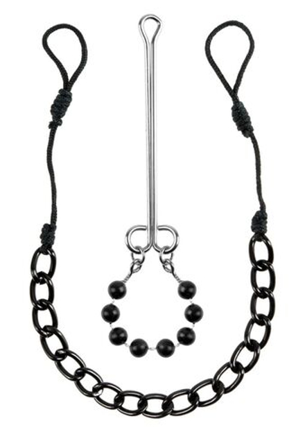Интимные украшения с бусинами NIPPLE & CLIT JEWELRY