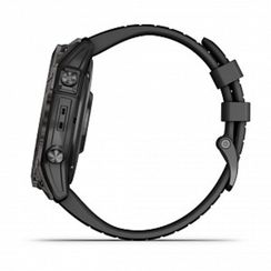 Garmin EPIX PRO Gen 2 Sapphire 51 мм — угольно-серый титановый корпус, DLC, черный ремешок