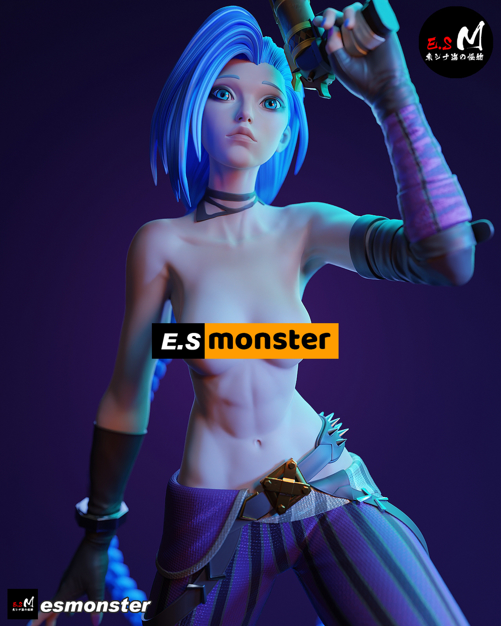 Фигуркаел Джинкс Лига легенд Jinx League of Legends