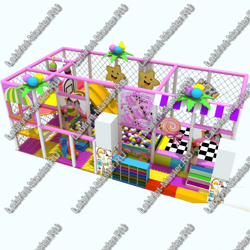 Детский игровой лабиринт "Легкий ветерок"