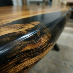 Обеденный стол из цельного бука премиум