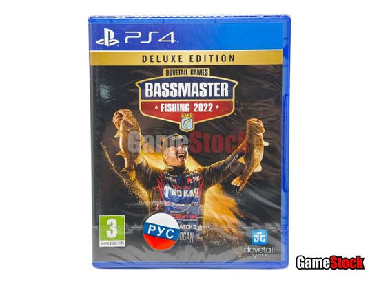 PS4 Bassmaster Fishing 2022: Deluxe Edition (Новый, Русские субтитры, CUSA-29329)