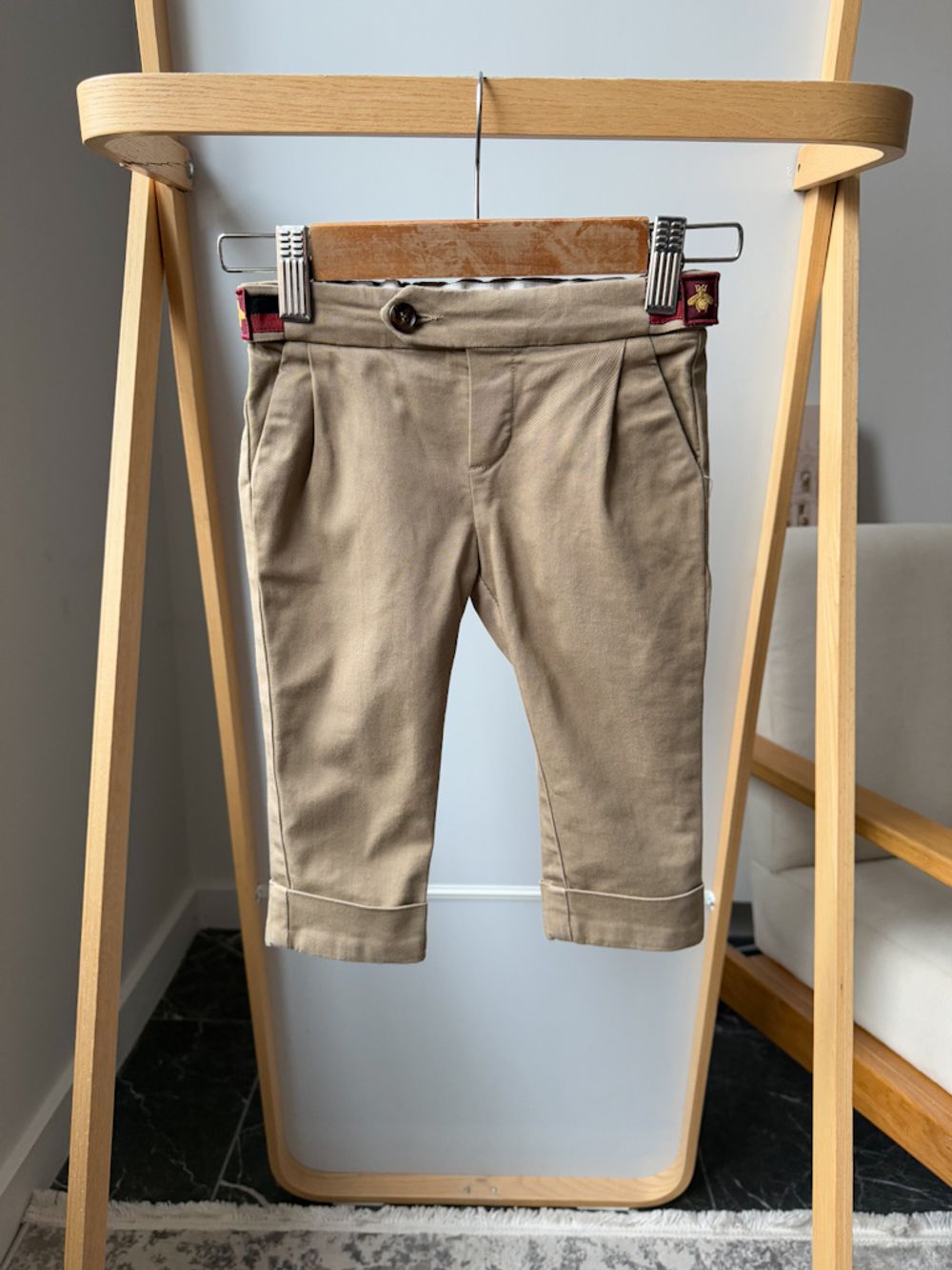 Хлопковые брюки Gucci, 80