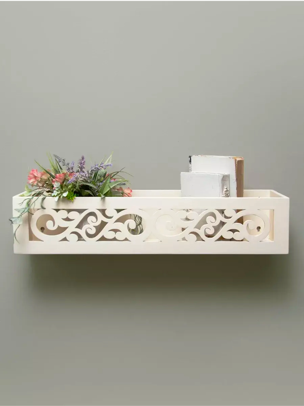 Полка настенная навесная 60 см