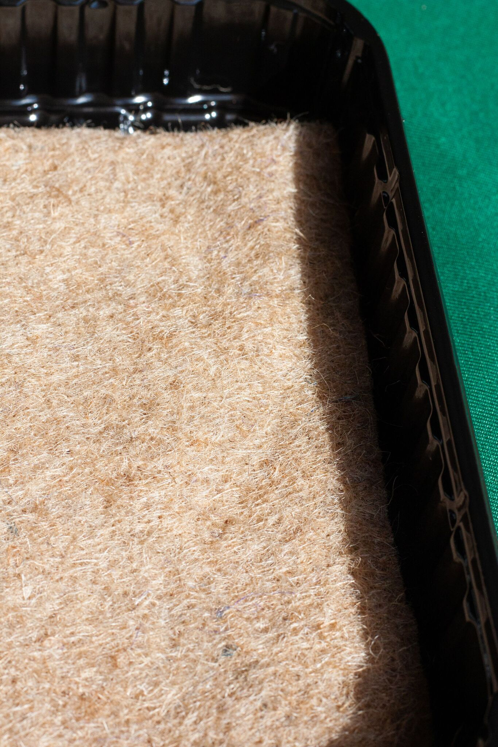 Коврики для выращивания урожаев микрозелени из натурального джута набор 100 шт. 15*9,5 см