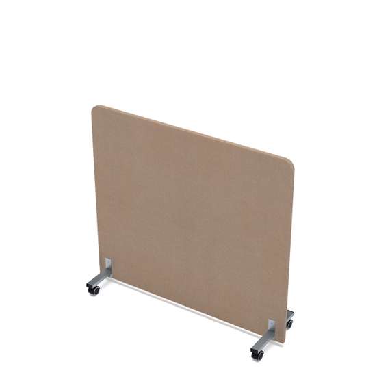 011.МП.1211 Акустическая мобильная перегородка на колесных опорах (1200*377*1100)