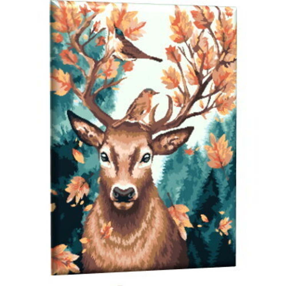 Картина рисование по номерам 40*50 см «Вожак леса» GLA50