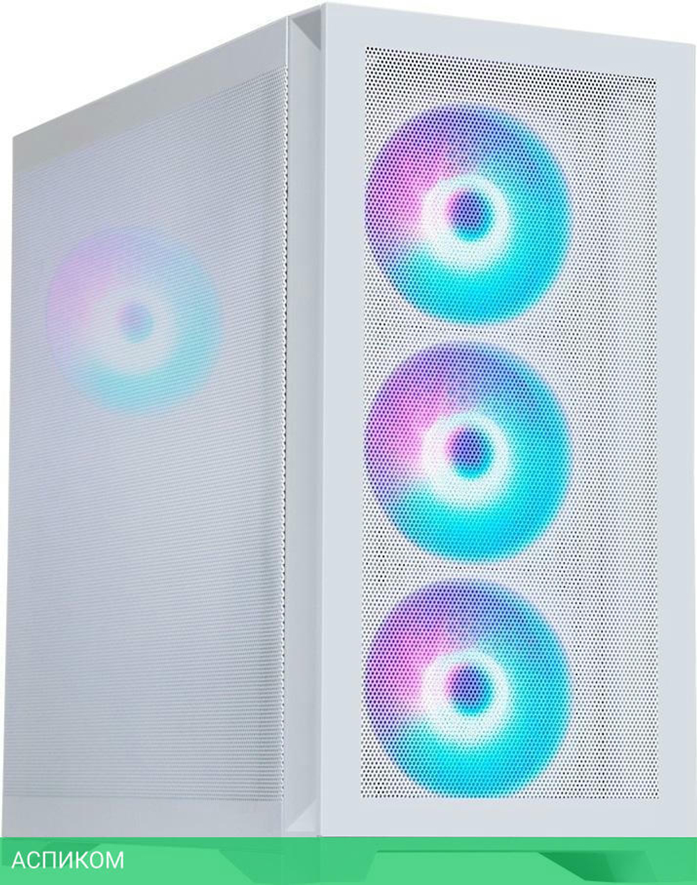 Корпус HAFF Glory Mini Air mATX без БП White